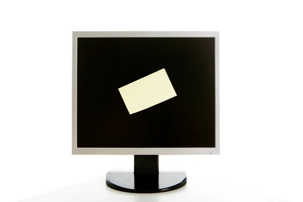 stock image Monitor with bulletin