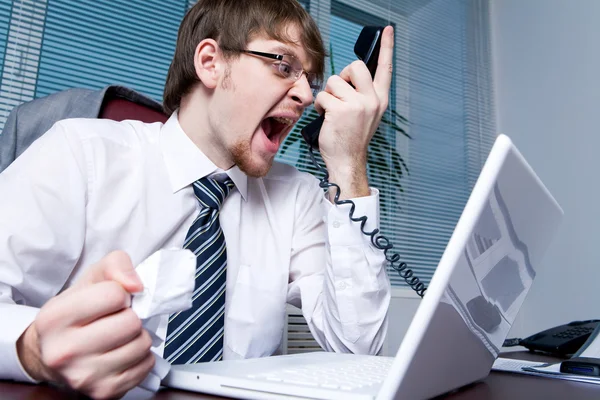 Great anger — Stock Photo, Image