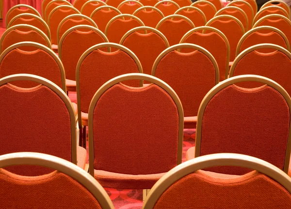 Red chairs — Stock Photo, Image