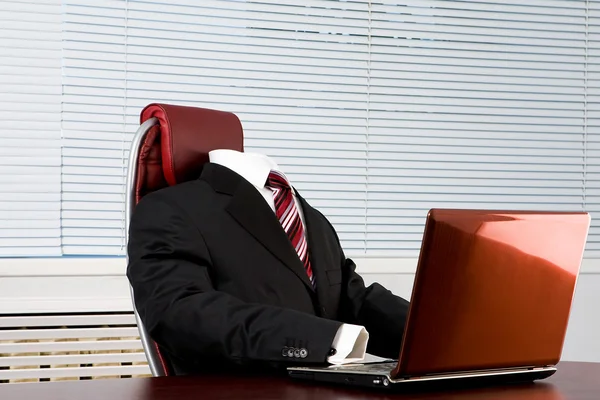 Absent boss — Stock Photo, Image