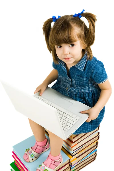 Learning with laptop — Stock Photo, Image