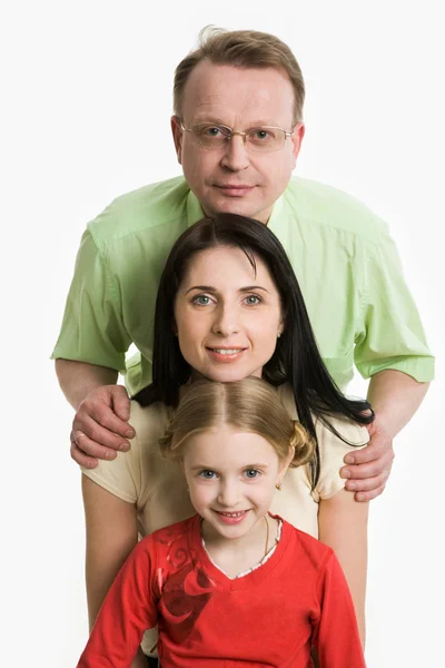 Familieportret — Stockfoto