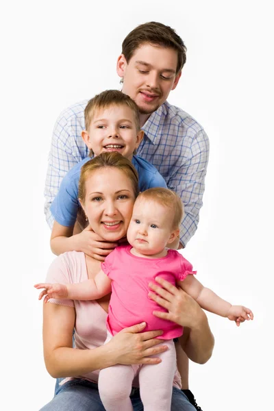 Rodinný portrét — Stock fotografie