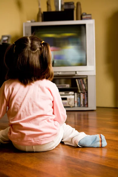 Watching TV — Stock Photo, Image