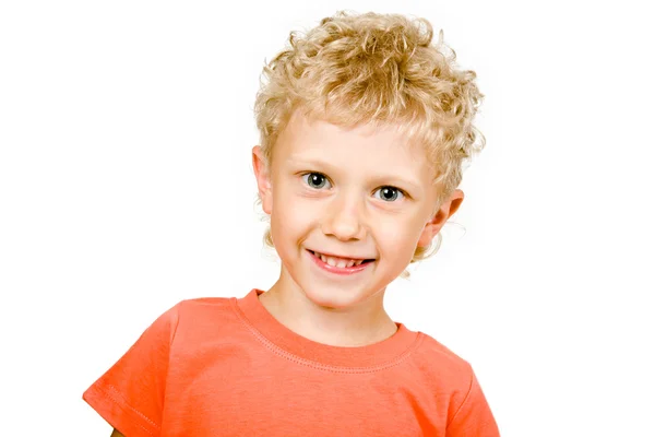 Uśmiechnięty chłopiec — Zdjęcie stockowe