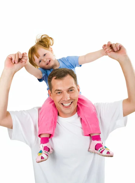 Father and daughter Stock Image