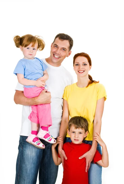 Cheerful family Stock Photo