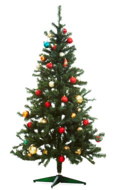 Decorated firtree clipart