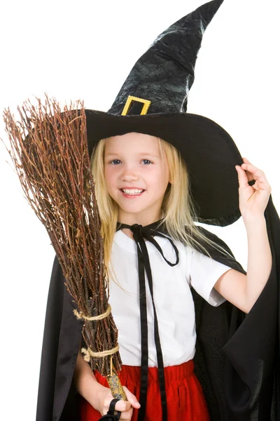 Mała czarownica — Zdjęcie stockowe