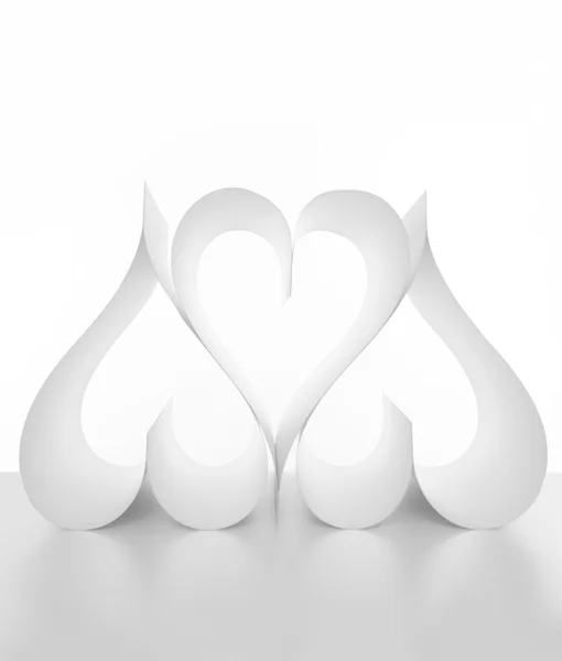 Kalp dekoru — Stok fotoğraf