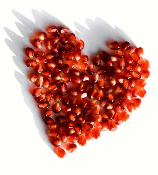 stock image Pomegranate heart