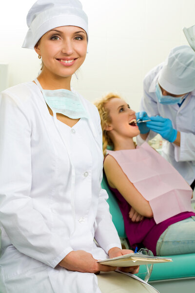 Милая ассистентка
