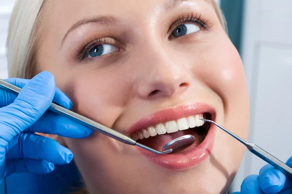 Controllo dentale — Foto Stock