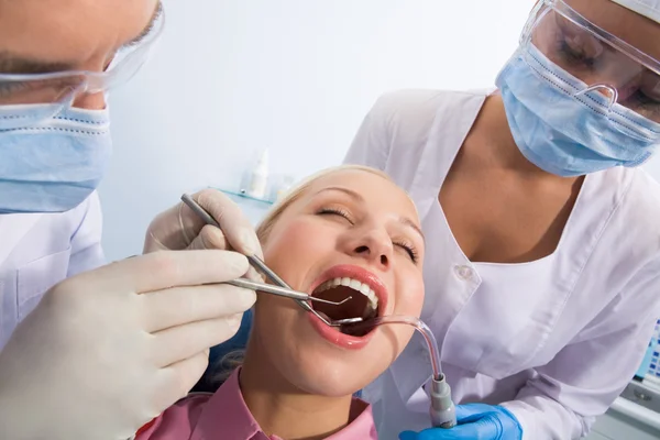 Oral Kavite incelenmesi — Stok fotoğraf