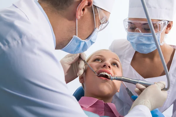 Heilung der Zähne — Stockfoto