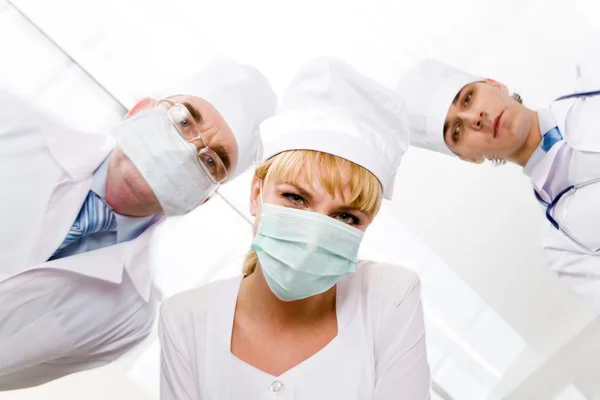 Trabajadores médicos — Foto de Stock