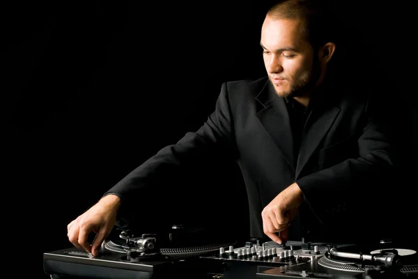 Deejay at work — Stock Photo, Image