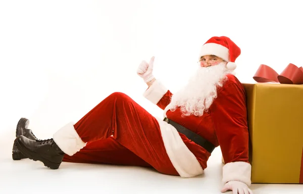 Successful Santa — Stock Photo, Image