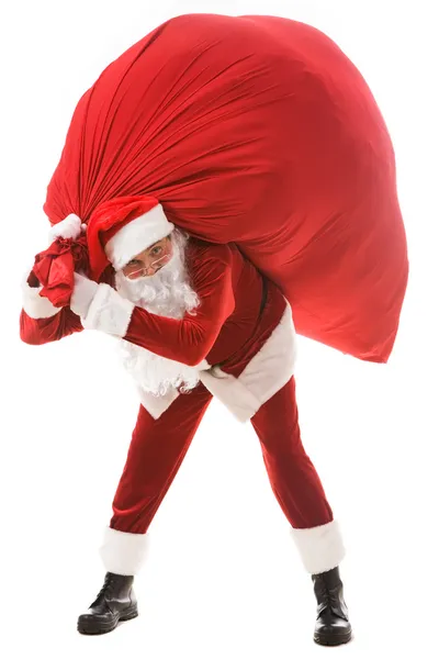 Generous Santa — Stock Photo, Image