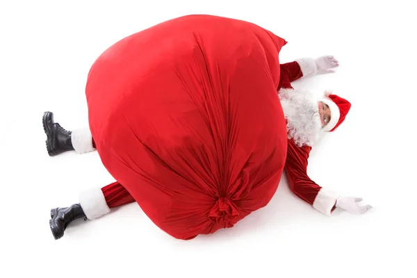 Tired Santa — Stock Photo, Image