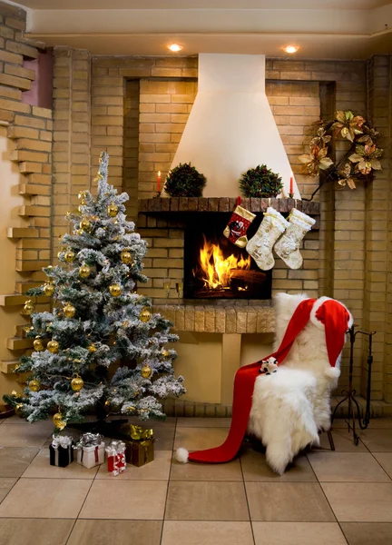 Weihnachtszimmer — Stockfoto