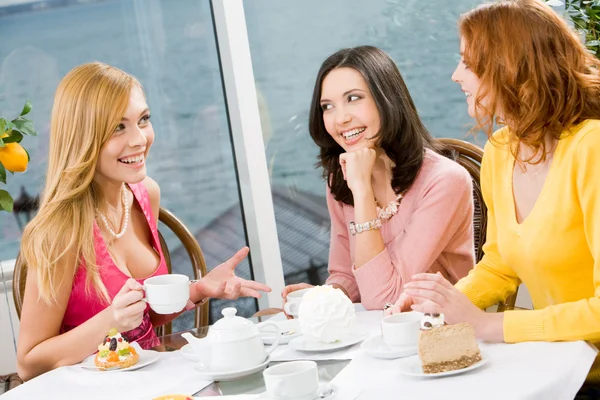 Meeting of friends — Stock Photo, Image