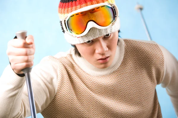 Esquiador — Fotografia de Stock