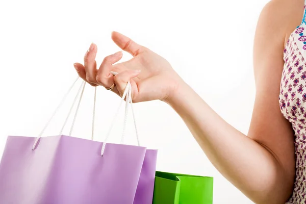 Hand of shopper — Stock Photo, Image