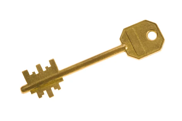 Metal key Stock Photo