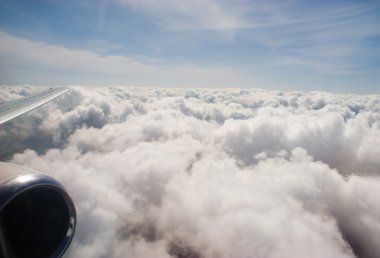 Above clouds clipart