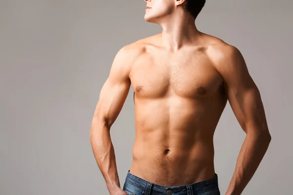 Muscular male — Stock Photo, Image