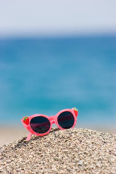 Rosa solglasögon — Stockfoto