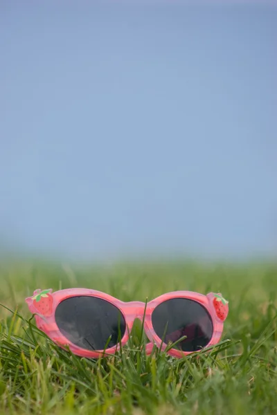 粉色太阳镜 — 图库照片