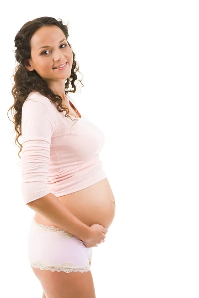 Pregnant lady Stock Photo