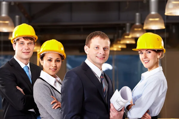 Group of workers — Stock Photo, Image