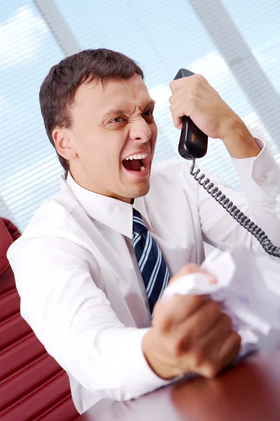 Great anger — Stock Photo, Image