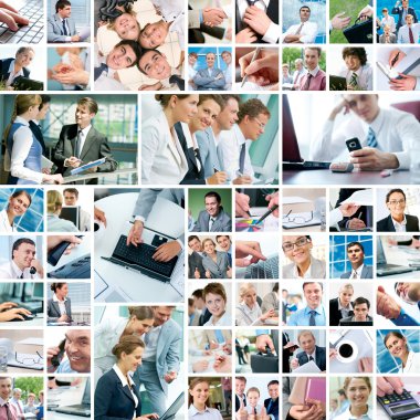 Business moments clipart
