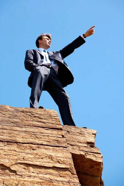 On high cliff — Stock Photo, Image