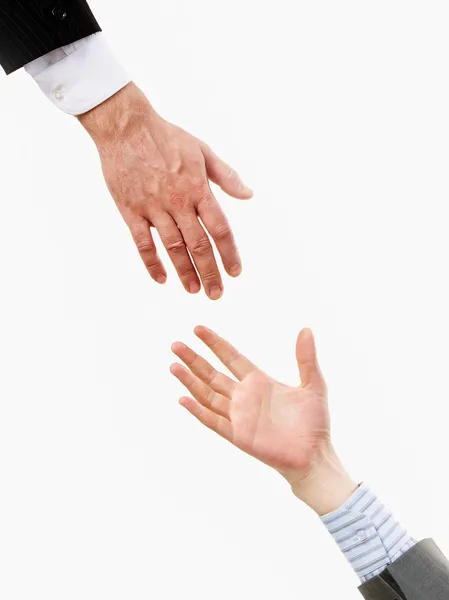 Giving helping hand — Stock Photo, Image