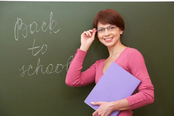 Insegnante scolastico — Foto Stock