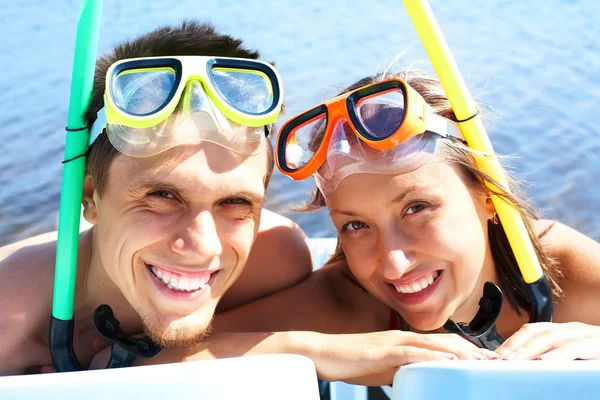 Scuba divers — Stock Photo, Image