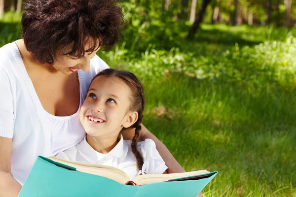 stock image Book discussion