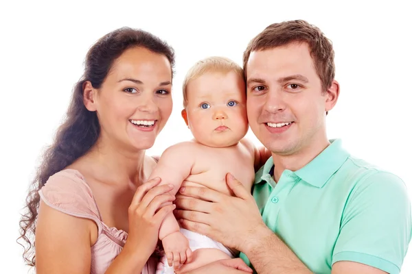 Rodiče a dítě — Stock fotografie