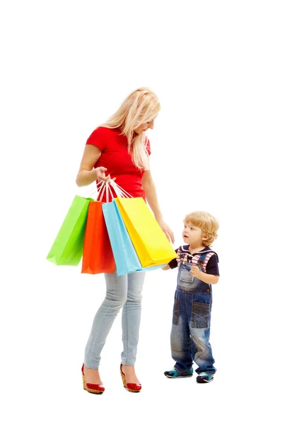 stock image After shopping