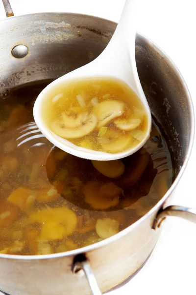 Fungoid soup — Stock Photo, Image