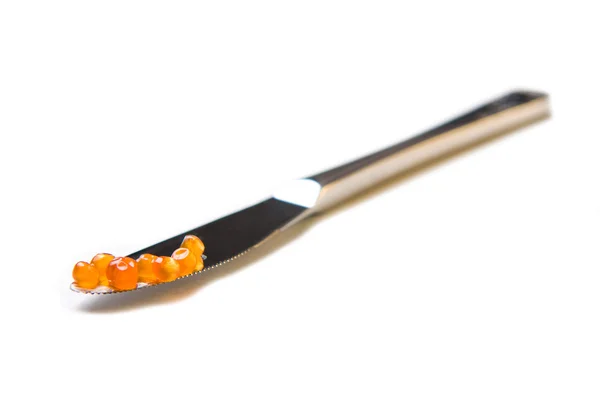 Couteau et caviar — Photo