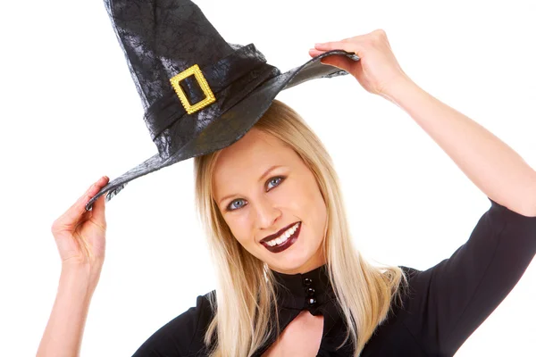 Happy witch — Stock Photo, Image