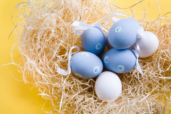 Several Easter eggs — Stock Photo, Image