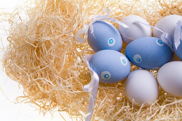 Varios huevos de colores —  Fotos de Stock