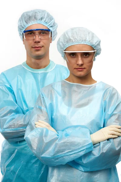 Dos cirujanos — Foto de Stock
